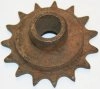 (image for) Sprocket, magdyno, Norton 15T