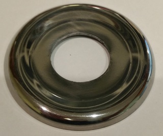 Bearing cover, steering head, plated, Norton SRH