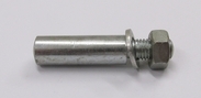 Kickstart lever cotter pin and nut, BSA deep milled, UK