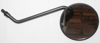 (image for) Mirror, black, Honda XR/ CT110 style (ea)