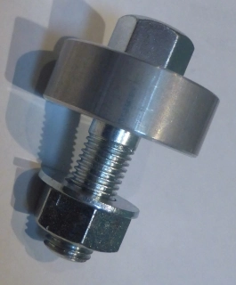 (image for) Mudguard spacer, rear, Norton brazed frame, assy