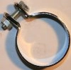 (image for) Exhaust to muffler clamp clip, 1-1/4in, chromed, UK