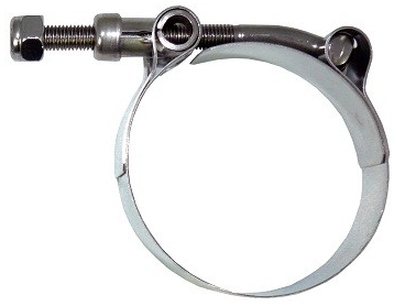 (image for) Exhaust muffler clamp, universal, 51-58mm