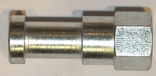 (image for) Gearbox adjuster, top nut, laydown gearbox, Norton pre swingarm