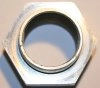 (image for) Nut, fork head race adjuster, Norton pre featherbed