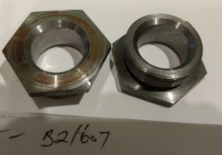 (image for) Fork stanchions, bottom nut, long roadholder, UK ea