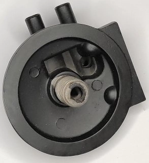 Oil filter, mounting head, Norton Commando