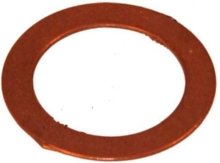 (image for) Oil pressure relief valve body washer, Norton twins
