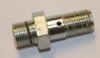 (image for) Oil tank return pipe adaptor for tank (ass) Norton pre 1955