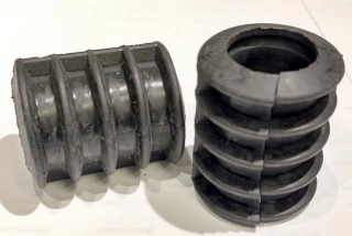 (image for) Petrol tank, rubber ribbed, frame, Norton featherbed (each)