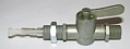(image for) Tap, petrol, flat lever arm style, 1/4in BSP, res, plain finish