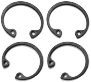 (image for) Piston circlip, Segar type, Norton twins Hepolite pistons