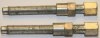 (image for) Rear chain wheel adjuster bolts and nuts, Norton rigid (set 2)