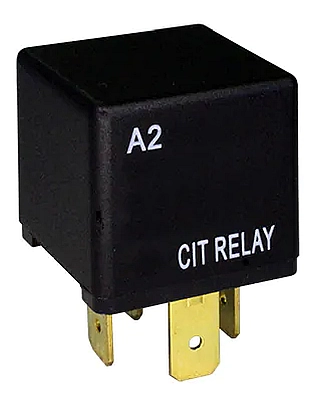 Relay, 6 volt 40A, SPDT for headlights, horns etc D