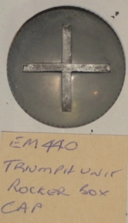 (image for) Cap, rocker box, Triumph unit