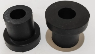 (image for) Petrol tank, rubber washers, attachment, Norton twins front, pr