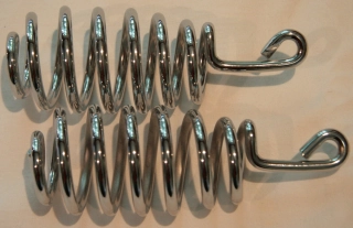 (image for) Saddle springs, 4in, side mount (pr)