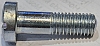 Screw, cheese head 1/4 BSCy x 7/8, 7/16 inch low head x 5/32 inch high ZP