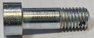 (image for) Screw, cheese head, 1/4in x 26tpi x 3/4in 3/8in OD head, drilled