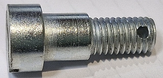 (image for) Screw, cheese head 1/4 BSCy x 3/4, 7/16 inch head long shoulder ZP