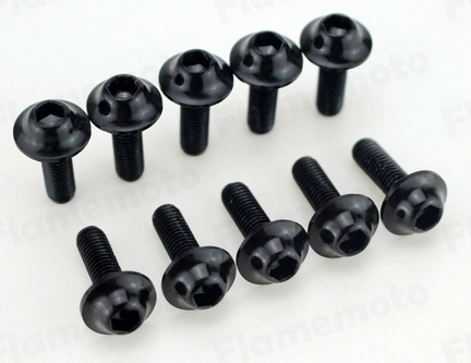 Modal Additional Images for Screws, domed head, flanged, socket, windscreen 5 x16mm