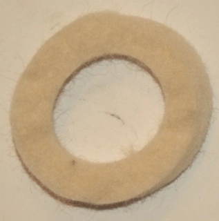 (image for) Washer, felt seal for Norton inside inner primary case pedal tube ea