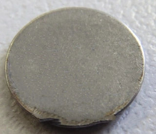(image for) Oil pressure relief valve shim, Norton twins