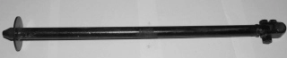 (image for) Stand, side, Triumph / Ariel military, paddock stand (ski pole)