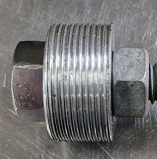 (image for) Fork stanchion puller, Norton road holders, insert