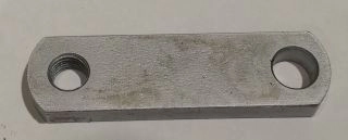 (image for) Steering damper bottom anchor plate, Norton featherbed