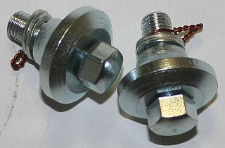 (image for) Steering stops, bolts and spacers, Norton LRH (set2)
