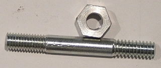 (image for) Stud and nut, inlet manifold, alloy hd Norton twins 1955+