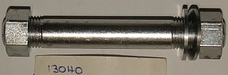 (image for) Stud +nuts, engine mnt, front,1/2in Norton brazed fr 1948+(ass)