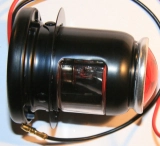 (image for) Tail light, Lucas MT110 pattern, black, tail /stop light, 12v