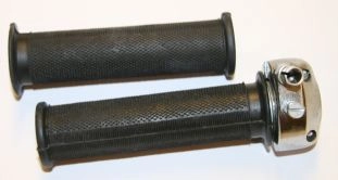 (image for) Throttle assembly, 7/8in bar, with grips, pair