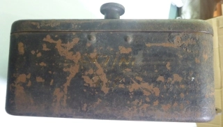 Tool box, Norton 16H military, for carrier, original used