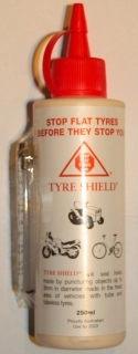 (image for) Tyre seal, Tyre Shield pink, 125mml