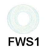 (image for) Washer for Well nut, clear, M5, 12.75 wide