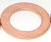 (image for) Rocker box banjo bolt copper washer, Norton all twins, 5/16in